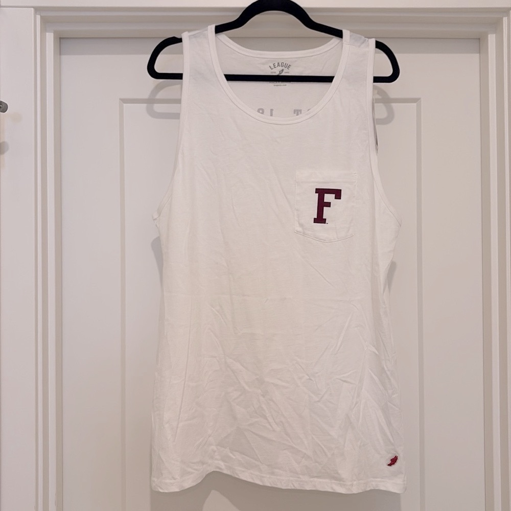 NWT [League] Fordham University Rams NCAA Sleeveless Tank Top Men’s Sz X-Large - Picture 2 of 10